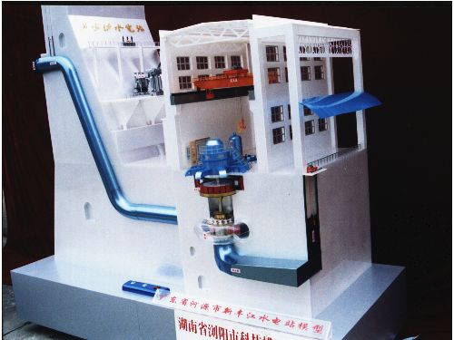 壩后式水電站機組動態(tài)仿真模型 壩后式水電站機組動態(tài)仿真模型